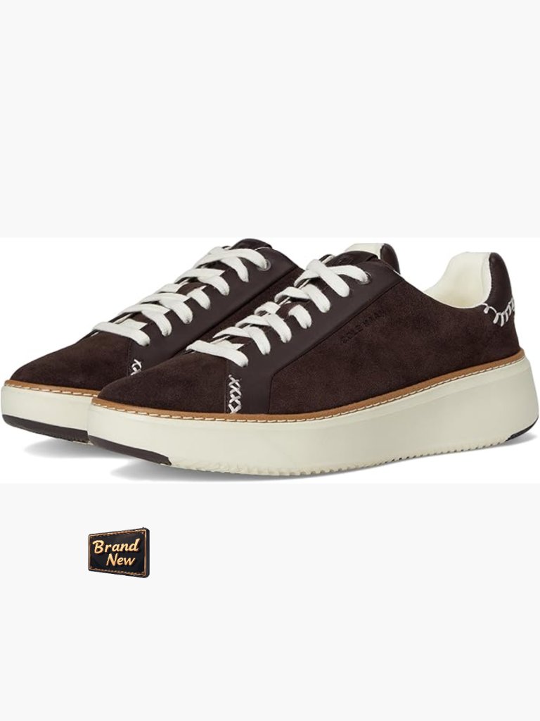 Premium Leather Lace-Up Fashion Sneaker With Comfort Footbed Eva Outsole